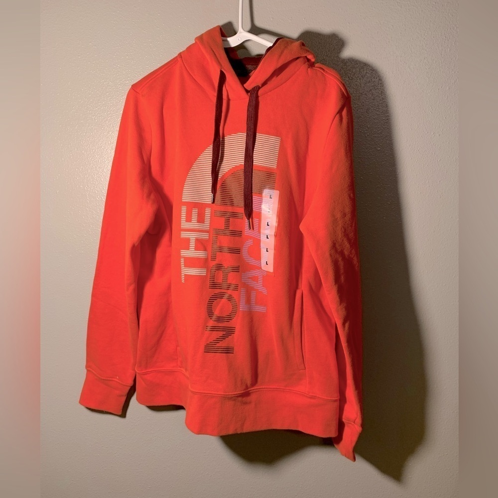 The North Face pink/orange hoodie - New with tags!